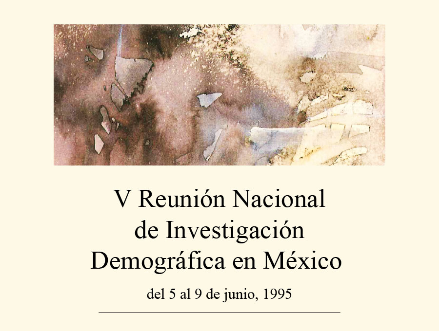 V Reunión Nacional de Investigación Demográfica en México